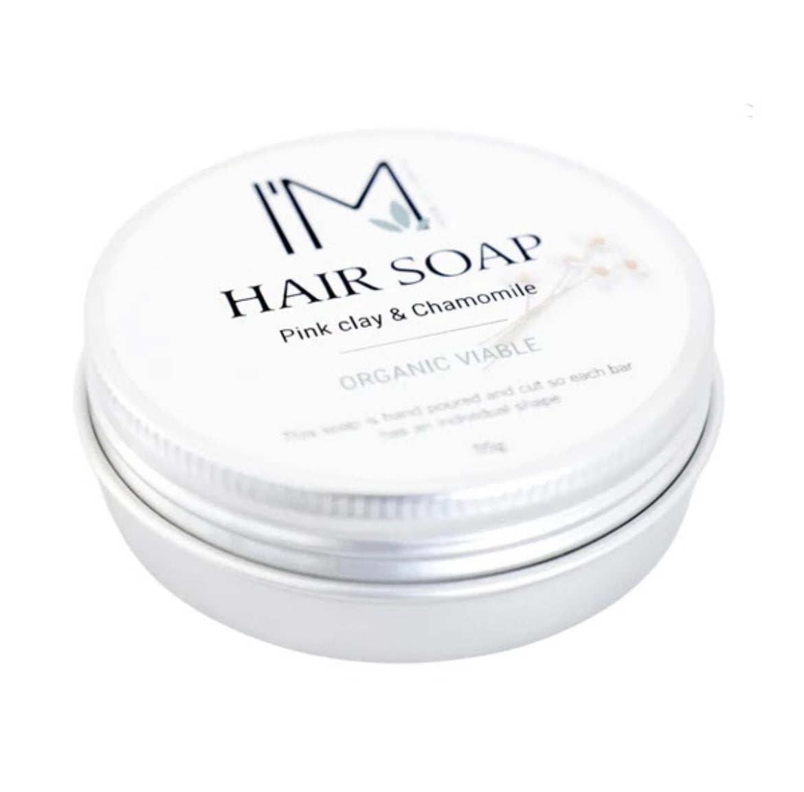 Hair soap - Pink clay & chamomile