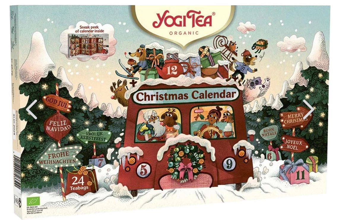 Yogi Tea® - julkalender 24 tepåsar
