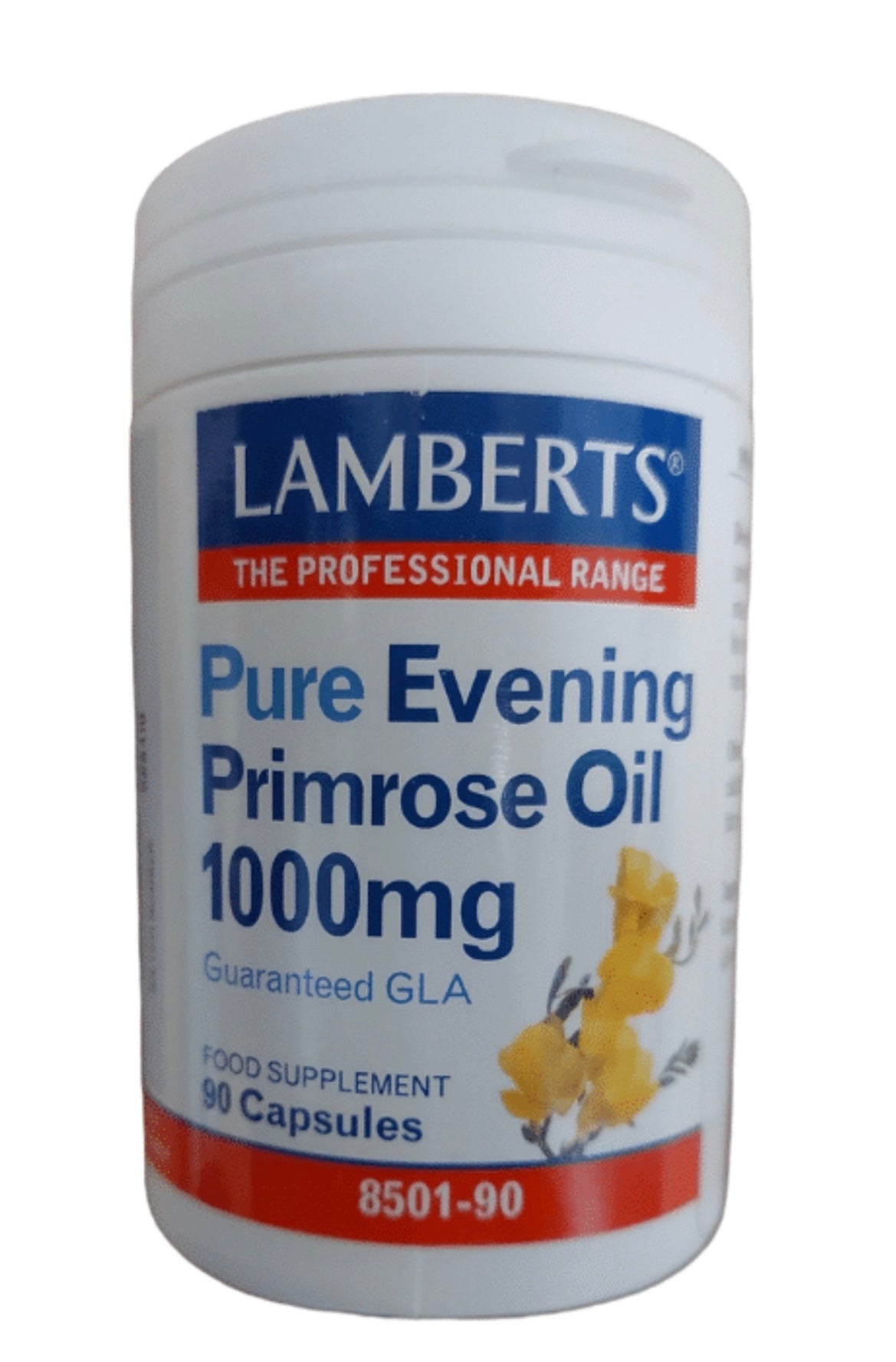 Helokkiöljy – Pure Evening Primrose Oil 1000 mg LAMBERTS